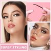 ZHISHUDL Lash Bond and Seal Lash Glue Waterproof Long Lasting 2 in 1 Lash Extension Glue for DIY Cluster Lash False Strip Lashes Individual Lash Clusters Fake Eyelashes - Pink