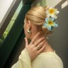 New Flower Hair Clips,Hawaiian Flower Claw，Wonderful Gift,Strong Hold Claw Hair Clips for Women Thick Hair & Thin Hair, Fabulous Color