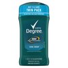 Degree Men Antiperspirant Deodorant Stick 48 Hour Sweat and Odor Protection Cool Rush Men's Deodorant Keeps You Feeling Fresh and Dry 2.7 oz 2 Count