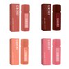 Lip Stain Peel Off, Lip Stains For Women Peel Off Lip Stain Long Lasting Waterproof Peel Off Lip Stain With Matte Finish, Long Lasting, Waterproof, Transfer-Proof, Highly Pigmented Color(4pcs Color)