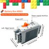 5-in-1 Motor Kit Compatible with Lego Technic：M Motor,Battery Box,2.4G Receiver,Remote Control， with Building Block Tool Kit：Brick Separator, Multi-Use Hammer, Block Pliers