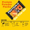 Protein2o 20g Whey Protein Isolate Clear Protein Powder, 370mg of Electrolytes, Vitamins B5 & B6, Sugar Free, Orange Mango, 8-Pack