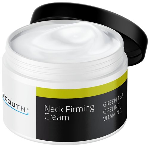 YEOUTH Neck Cream with Vitamin C - Neck Firming Cream for Decolletage and Double Chin - Neck and Chest Firming Cream - Neck Brightening Cream 4oz - Cleavage Moisturizing - Women and Mens Neck Cream