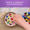National Geographic Mosaic Arts and Crafts Kit for Kids - Mosaic Kit for Creating 3 Glass Tile Mosaic Art Projects, Includes Glass Tiles, Templates, Plaster & More, Art Supplies, Mosaic Kits for Kids