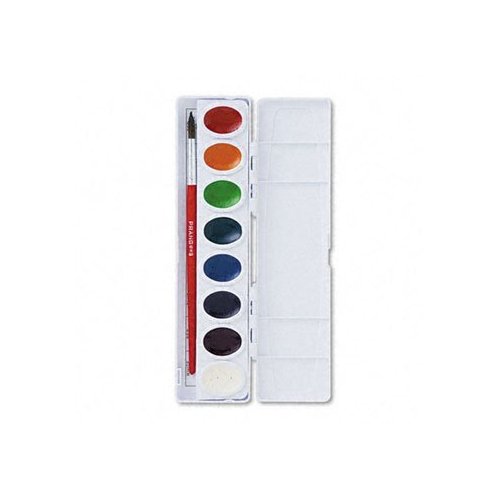 Prang Watercolor Paint Cakes 16/Pkg-Assorted Colors