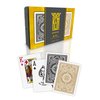 KEM Arrow Black and Gold Plastic Playing Cards, Jumbo Index, Poker Size, Premium Playing Cards, Casino Grade Poker Playing Cards, 2 Decks of Cards