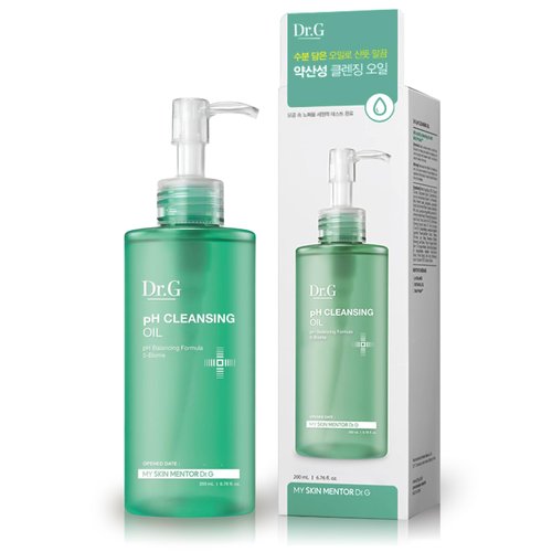 Dr.G pH Balancing Korean Cleansing Oil for Face, 200ml - Oil Cleanser Korean Skincare, Makeup Remover Oil, Korean Oil Cleanser for Face, Facial Cleansing Oil Korean Skincare, Korean Skin Care