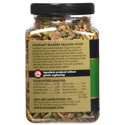 Zoo Med Gourmet Bearded Dragon Food, 8.25 oz