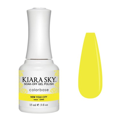KIARA SKY Soak Off Gel Nail Polish 0.5 fl oz, NEW YOLK CITY (G443)