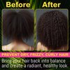 Batana Oil for Hair Growth | 100% Raw and Pure Hair Treatment | Cold Pressed & Chemical-Free for Curly Hair Growth for Men and Women | Tube Jar