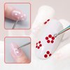 Nail Dotting Tool, 4 PCS Professional Nail Art Dotting Tool Ball End Nail Dotting Tool for Painting Nail Design Pattern Embossing，Art Dot Tools