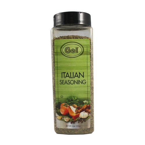 GEL Brand Gourmet Italian Seasoning 5 oz Family Size Jar