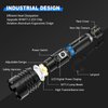 Goreit Flashlights LED High Lumens Rechargeable, 980,000 Lumens XHM77.2 Super Bright Flash Light USB, Handheld Flashlight High Powered,Powerful Flashlight Waterproof for Emergency Camping