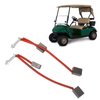 Aramox 2Pcs Starter Brush Set,Electric Motor Brush Starter Generator Brush Set Replacement for EZGO Club Car OE: 103347301/114 01 2034AS