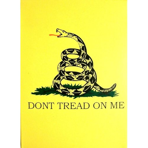 Don't Tread On Me Souvenir Playing Cards