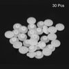 MECCANIXITY 30Pcs Plastic Gears 24 Teeth Plastic Double Gears Model 24122BA Reduction Gear for RC Car Model DIY Robot,White Module 0.5