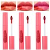 3 Colors Peel Off Matte Lip Liner Stain, Long Lasting Natural Peel Off Tattoo Lip Stain, Waterproof Smudge Proof Non-Stick Cup Lip Tint Peel Off Lip Gloss, Lip Makeup Gift for Women-01#02#03#