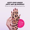 ManiGlovz - The Original UPF 50+ UV Light Protective Nail Gloves | Gel Manicure Gloves and Anti UV Fingerless Gloves for Women | Can be Used as Sun Protection Gloves for Driving | Lipstick and Lashes