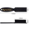 ROMONIX Barber Blade Cleaning Brush Hair Clipper Brush Nail Brush Tool for Cleaning Clipper (Black)