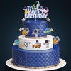 Gyufise 21Pcs Space Cupcake Toppers Planet Rocket Spaceship Trip to the Moon Space Birthday Cake Toppers for Universe Outer Space Theme Baby Shower Kids Birthday Party Decorations Supplies