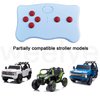 Wellye（ TX10 ） 2.4G Bluetooth Remote Control Remote Controller Transmitter Accessories for Wrangler Kids Electric Ride On Car FCC CE Receiver Replacement Parts