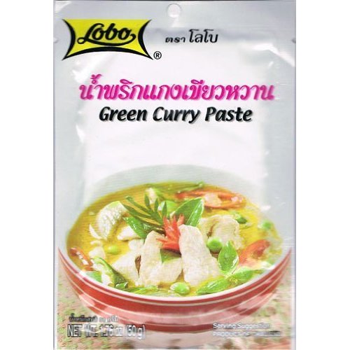 Lobo Green Curry Paste 1.76 Oz (Pack of 3)