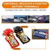 Universal Negative & Positive Battery Cable Terminals - Automotive Terminal Clamps Connectors - Durable & Adjustable Quick Release Terminal Assortment Kit Cars & Trucks Accessories