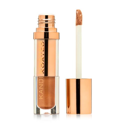 Kandi Koated Liquid Satin [Caress] Liquid Lip Color with High-Shine Finish | Rich Colors, Moisturizing Lip Shine, Paraben-Free, Cruelty-Free | Beauty & Makeup
