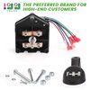 10L0L Golf Cart Forward and Reverse Switch with handle Fits Club Car 96-Up DS 48 Volt, Replaces 101753005
