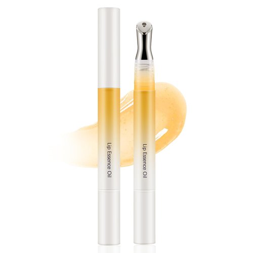 Apooliy Lip Balm,Moisturizing Lip Care for Dry,Hydrating Colorless Lipstick,Non-Sticky Lip Oil,Lightweight,All-Day Moisture