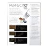 Clairol Nice'n Easy Perfect 10 Permanent Hair Dye, 2 Black Hair Color, Pack of 1