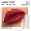 INTO YOU Lipstick For Women, Velvet Matte Finish Lip Stain, Lipstick Long Lasting, Lip Tint, High Impact Lipcolor With Lightweight Lip Mud Texture, Dual-Use For Lips And Cheek, Red Lipstick (EM112)