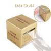 CICITOYWO Disposable Eyebrow Tattoo Plastic Wrap Preservative Saran Barrier Film Microblading Supplies Lips Permanent Make Up Cling Wrap Cover Tape Roll Transparent 2 PCS