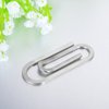Valyria Silver Stainless Steel Paper Clip Shape Cash Money Clip Credit Card Holder (Paper Clip)