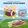 Wooden Puzzles for Toddlers 2-4 | Sports Puzzles | Wood Puzzles for Kids, Toddler Sports Toys for Toddlers, Basketball Toy, Football Toys, Baseball Toy, Soccer Toddler Puzzle 2 3 Year Old Boy