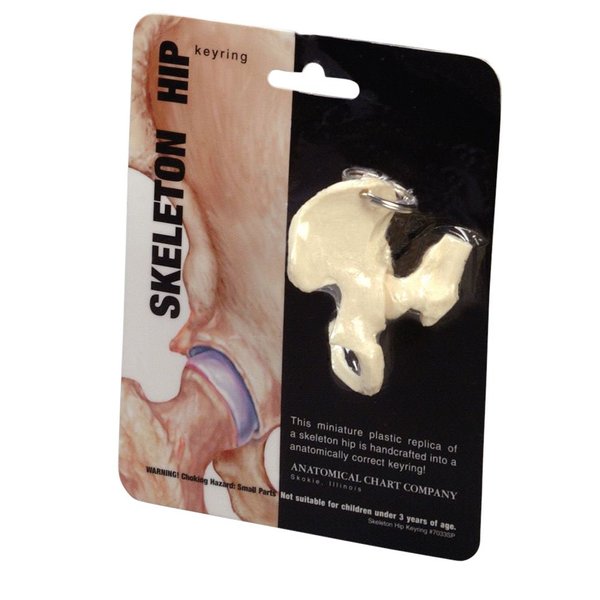 Anatomical Chart Co. - Hip Key Ring - -