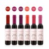KlsyChry 6 Colors/Set Wine Lipstick Matte Long Lasting Waterproof Lip Tint Set Lip Gloss Lip Stain Wine Bottle Lipstick Liquid Lipgloss, Valentine's Day Gift Kit Ideas for Girlfriends, Women, Moms