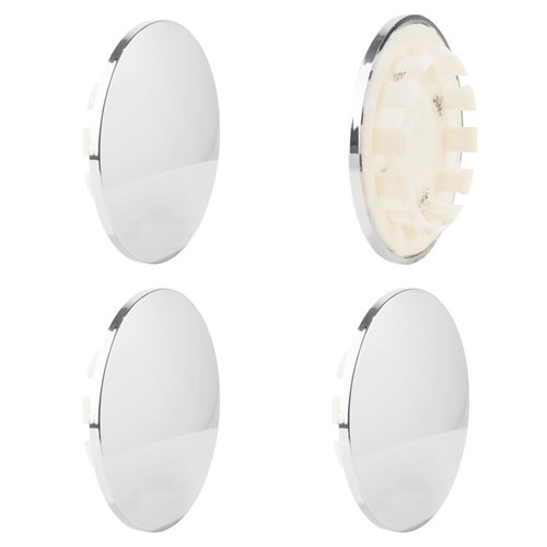 DewFlew 4Pcs Wheel Center Caps for 2013-18 Dodge Ram 2500 3500 Wheel Rim 97mm(3.81in) Chrome Hub Cap, Replacement 5RK12RXFAA 04726280AA Wheel Cover