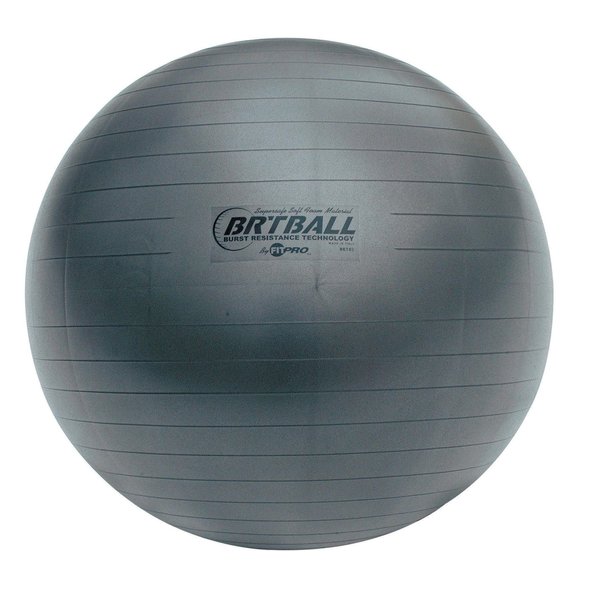 Champion Sports 53CM FITPRO BRT Training & Exercise Ball, Grey