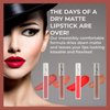 GIVE THEM LALA Matte Lipstick - Hydromatte Liquid Lipstick For Women - Satin Soft, Non-Drying Finish - Lightweight and Long Lasting Lipstick - Cruelty Free Lip Makeup (Come Over)