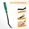 GOOACC 5PCS Auto Trim Removal Tool Kit No-Scratch Removal Tool Kit for Car Audio Dash Panel Window Molding Fastener Remover Tool Kit-Green