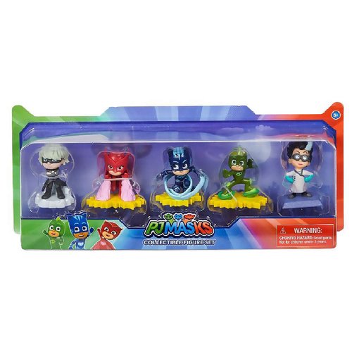 PJ Masks Collectible Figure Set, 5 Figures Including Catboy, Owlette, Gekko, Romeo, and Luna Girl
