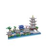 Kadablk Architecture Chinese Style of Suzhou Garden,Hangzhou's West Lake with Iconic pagodas and Stone Bridges Mini Bricks, Asian Style Micro Building Blocks Set,950 PCS for Adults and Kids