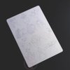 1pc Double Side Printing Tiny Tattoo Practice Skin White Silicone Soft Mini Tattoo Practice Pad for Tatoo Artist Beginners (Type C-White Skin-1pc)
