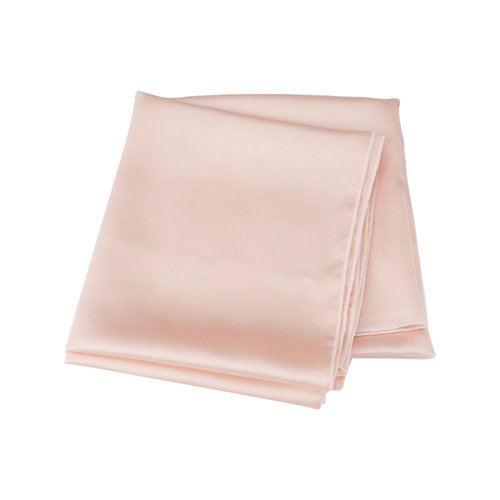Kitsch Multi-way Satin Head Scarf for Women -Soft Silk Scarf, Head Wrap for Sleeping, Pink Hair Scarf for Women's Hair, Elegant Head Coverings for Women, Silk Bandana for Hair Wrapping at Night, Blush