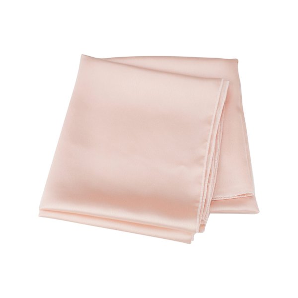 Kitsch Multi-way Satin Head Scarf for Women -Soft Silk Scarf, Head Wrap for Sleeping, Pink Hair Scarf for Women's Hair, Elegant Head Coverings for Women, Silk Bandana for Hair Wrapping at Night, Blush