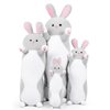 Yeqivo Long Rabbit Plush Toy, Soft Long Rabbits Stuffed Animal Cute Grey Bunny Hugging Plush Pillow Rabbit Stuffed Animal Plush for Kids(Grey Rabbit,19.68Inch/50cm)