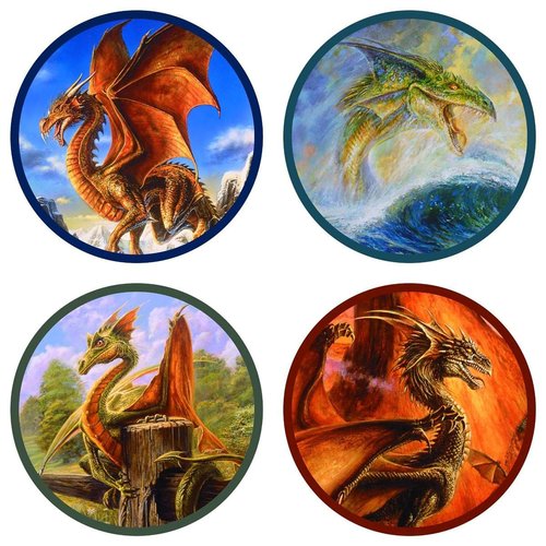Bob Eggleton Dragons Coaster Set