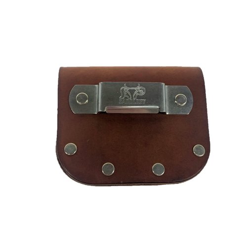 Leather Tape Measure Holder (Dark Brown)