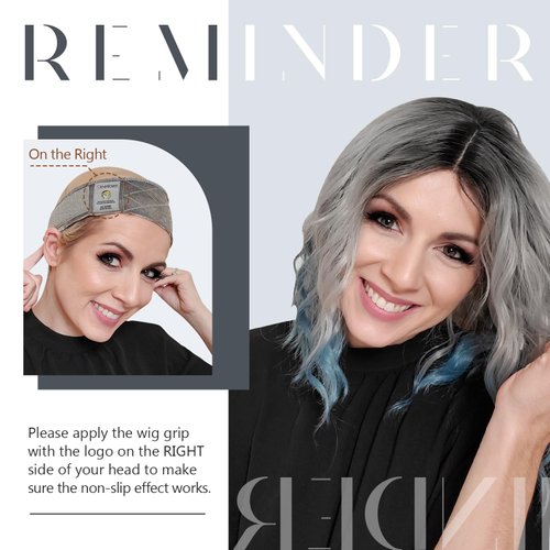 Dreamlover Wig Grip, Wig Grip Bands, Wig Headband for Keeping Wigs in Place, Tan, 2 Pieces